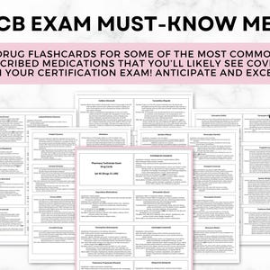 Principais medicamentos que você precisa saber no exame PTCB - Técnico de farmácia, Flashcards de medicamentos nº 51-100