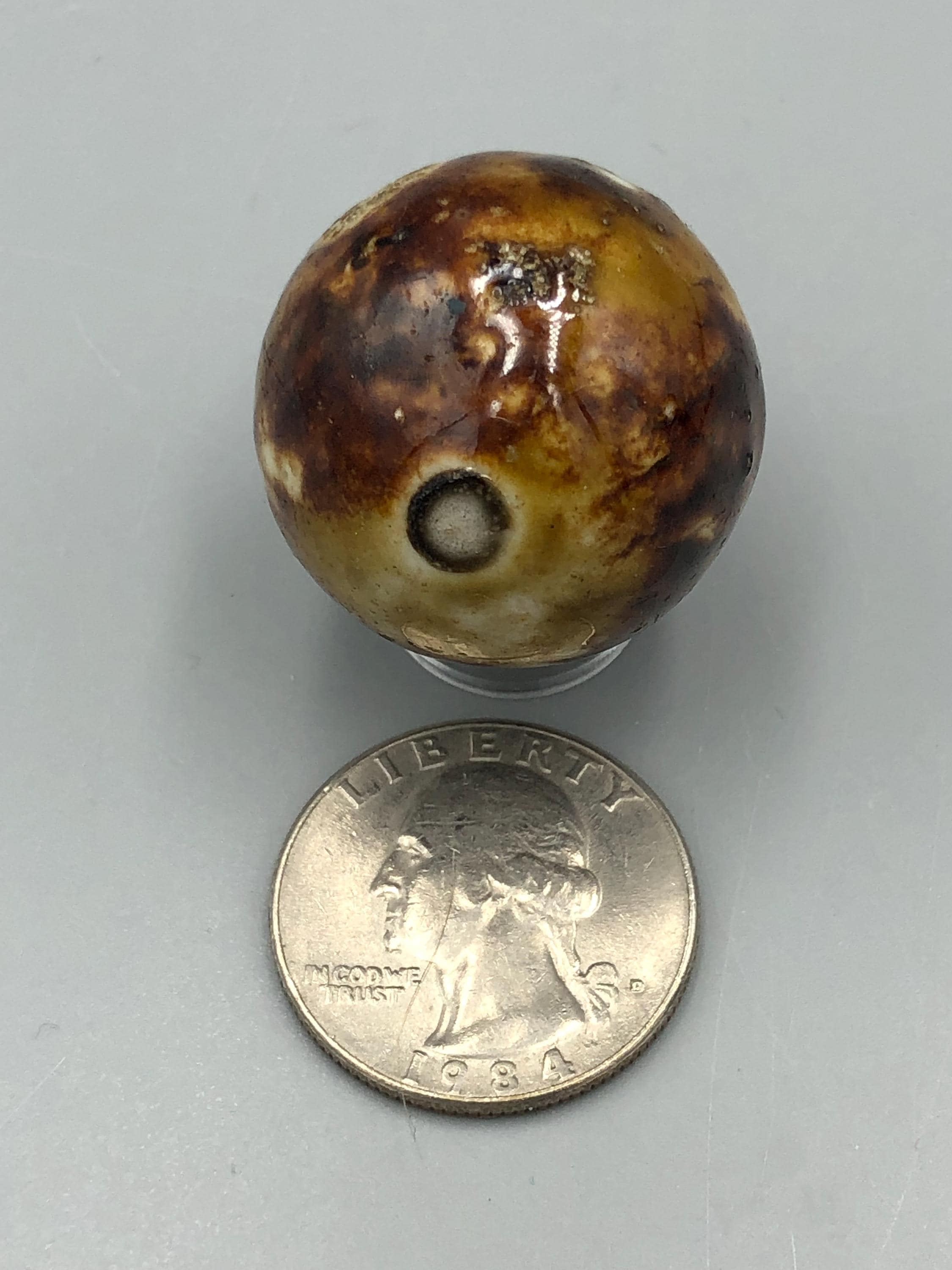 Civil War Era Clay Marbles In Various Sizes - Foto 7