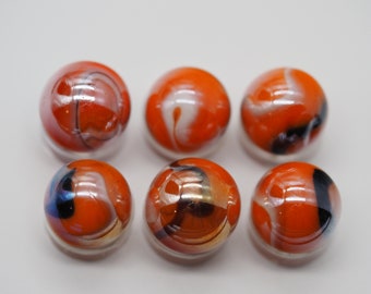 6 Vacor "Horse" Retired Marbles for Collectors in a gift box