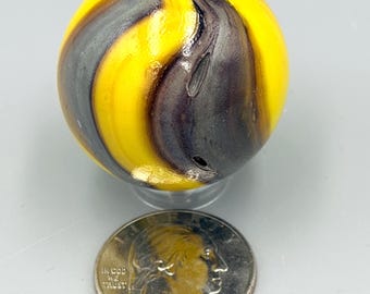 Vacor Bumblebee Boulder (1.35") Vacor Marble: Set of 1