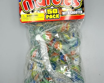 Marble Play Targets and Shooter Set: Set of 50