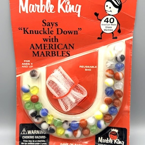 Marble King Knuckle Down Game-knikkers: set van 40 inch