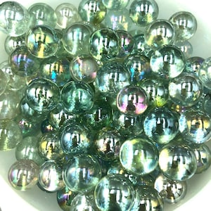 Biglie di vetro Clearie: set da 25 - Finitura iridescente Vacor Rainbow
