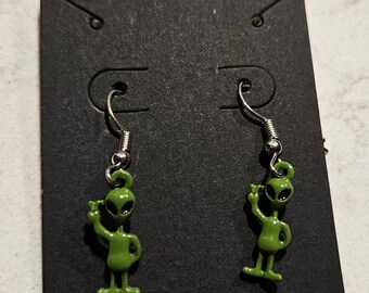 Pendientes colgantes alienígenas