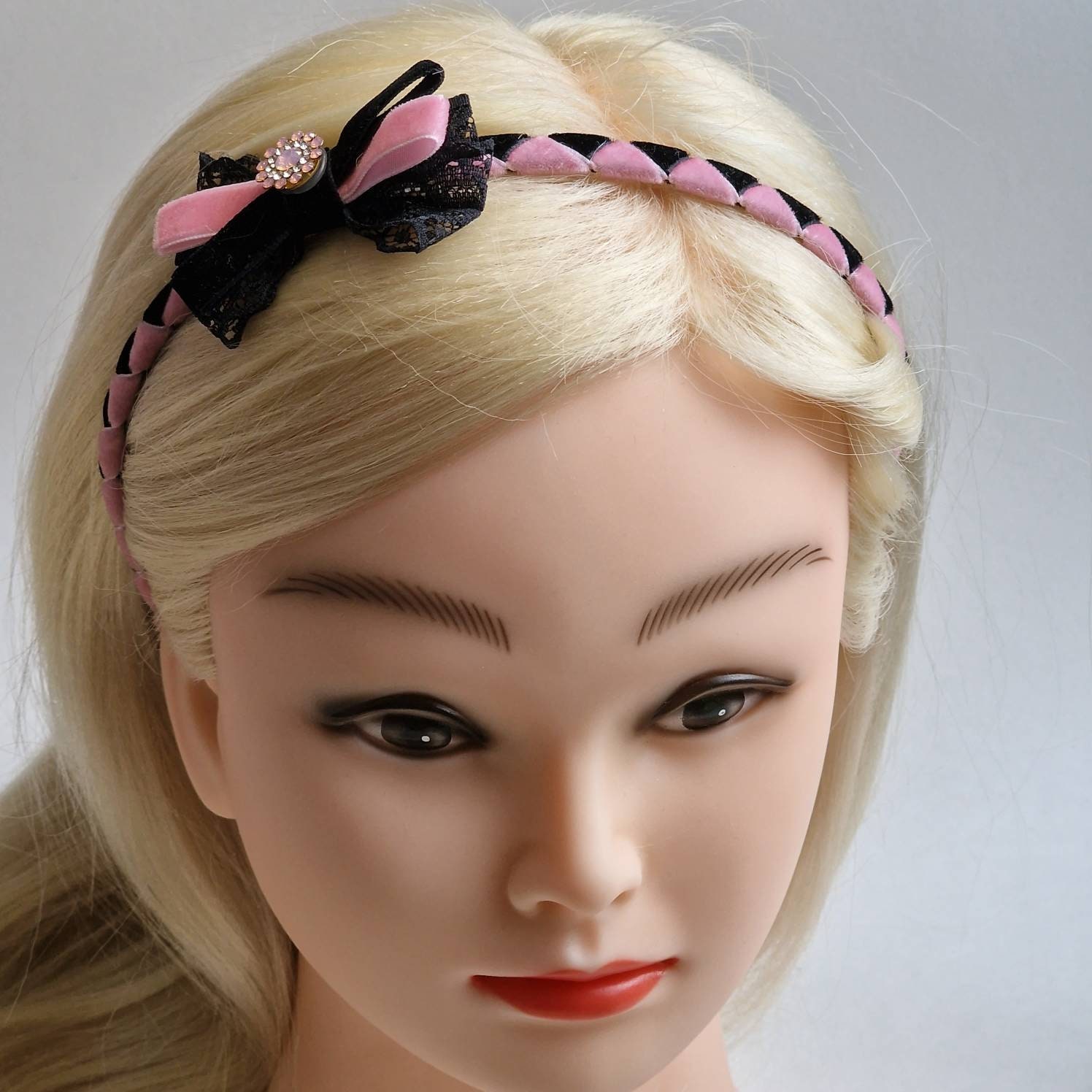 Iloovee Velvet Braid Headbands Cute Headbands For Woman Spanish Vintage Style Alice Hair Bands Wide Hair Hoop 3pcs Hair Accessories For Women Girls 12 thumbnail image