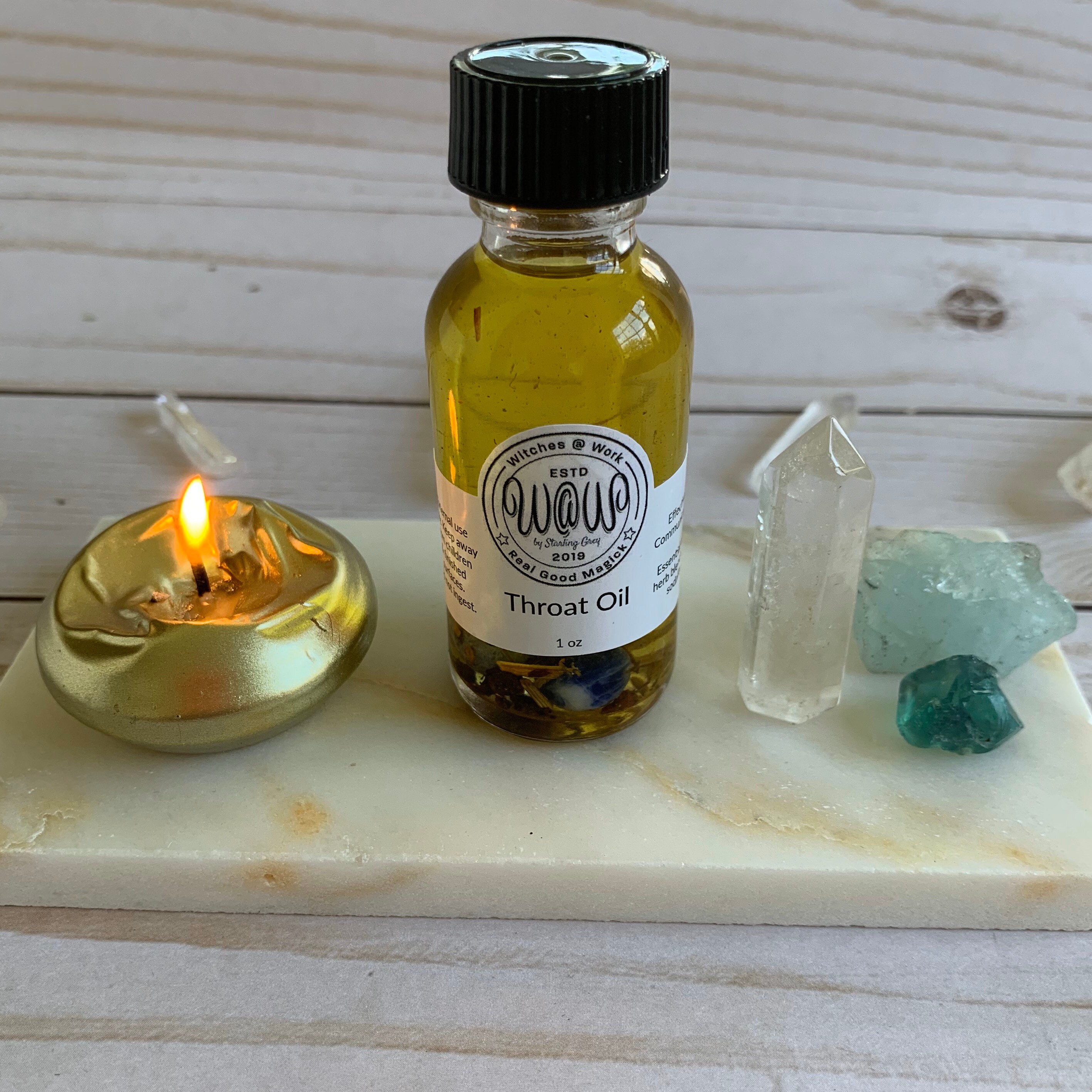 Throat Chakra Oil Spiritual Anointing Effective Etsy