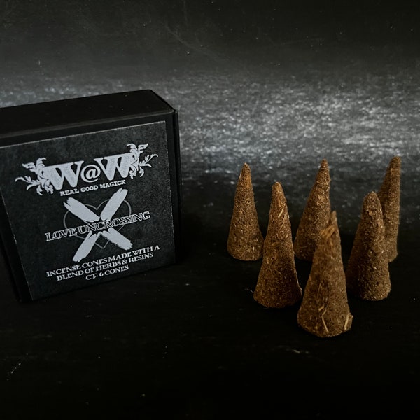 Love Uncrossing Incense Cones | Handmade Incense Cones