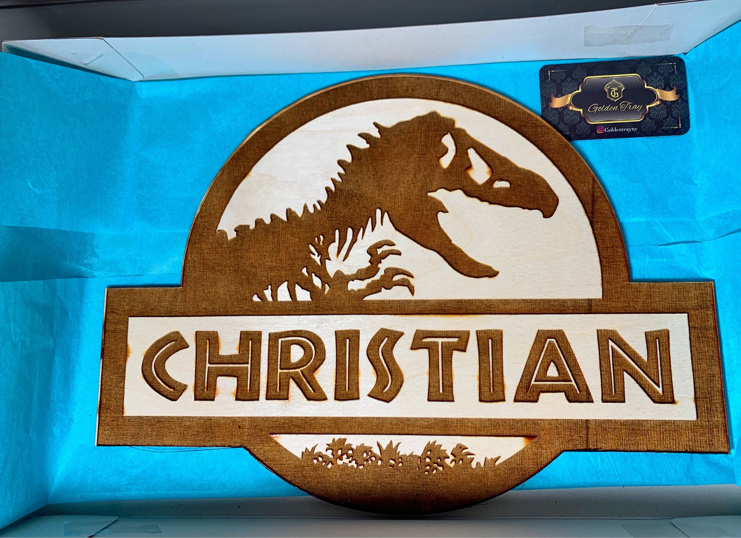 Diy Jurassic Park Sign