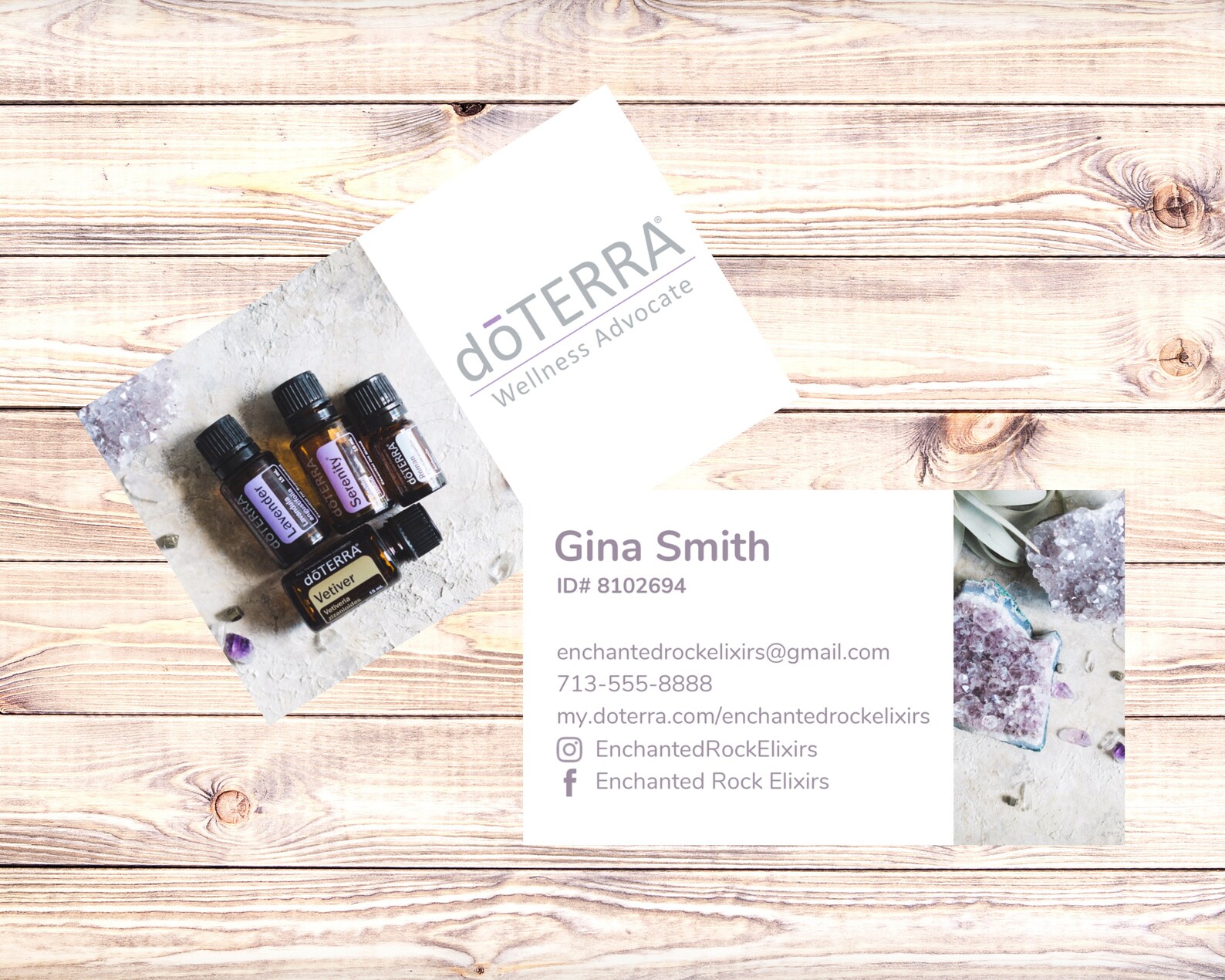 Dōterra Premium Business Cards Dōterra Business Start Up Etsy