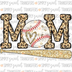 Mamá de béisbol lista para presionar la transferencia de sublimación