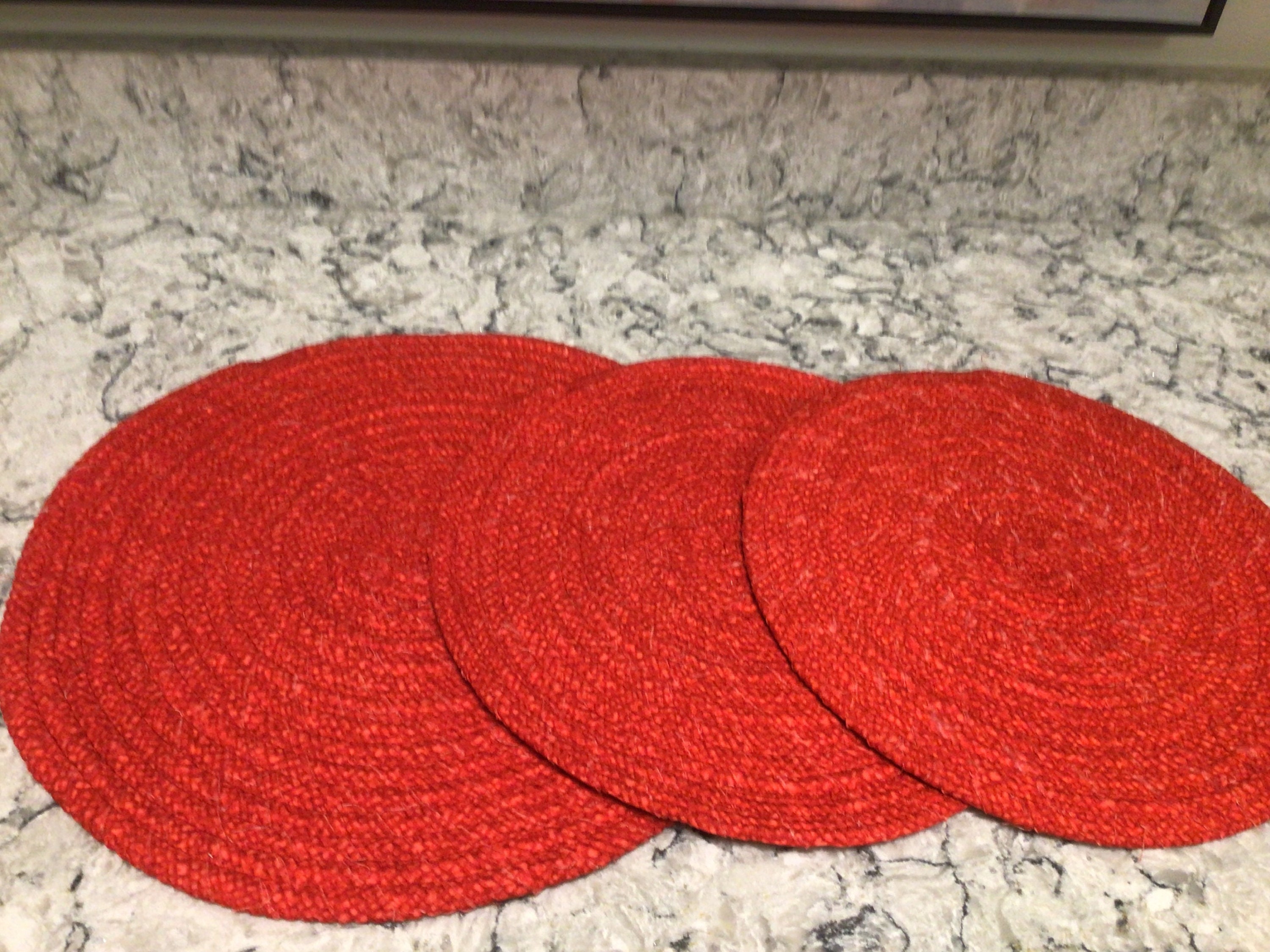 Christmas Wrapped Rope Coaster Hot Plate Plant Coaster Etsy