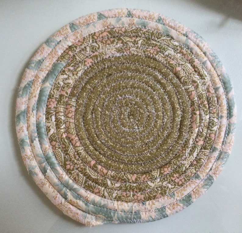 Wrapped Rope Coaster - Hot Plate - Plant Coaster - Etsy