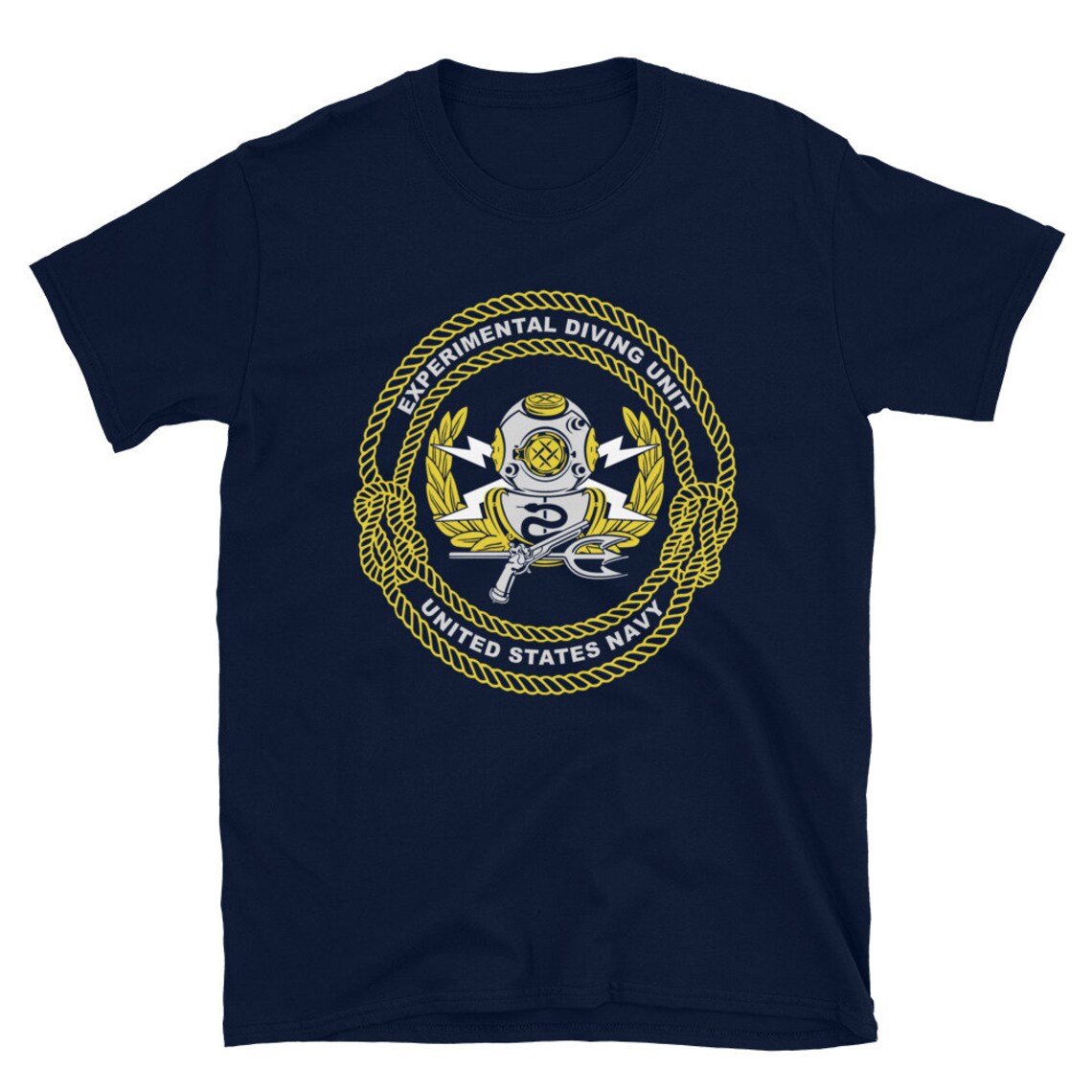 navy diver t shirt