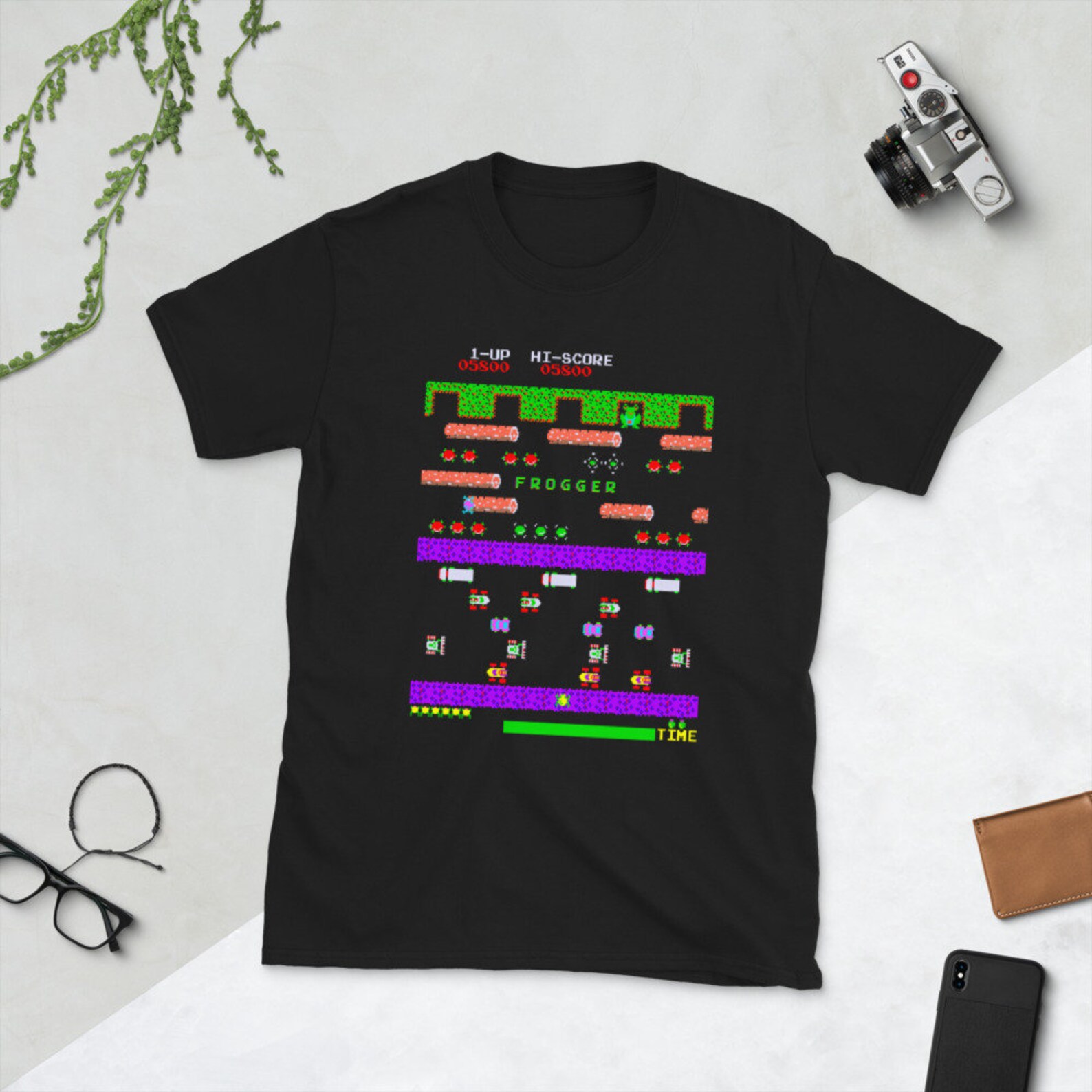 Arcade Frogger Video Game Juego Retro Vintage 80s Gaming ...