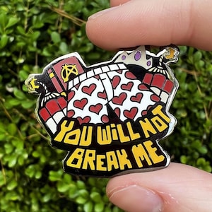 Dungeon Crawler Carl Enamel Pins – Samantha, Princess Donut, Mongo, Booktok LitRPG You Won't Break Me