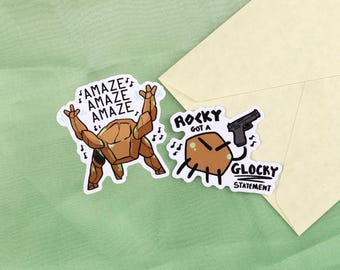 Rocky the Eridian Sticker set - Project Hail Mary, Alien, Scifi, Erid, Ryland Grace, Amaze