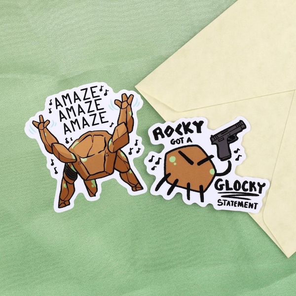 Rocky the Eridian Sticker set - Project Hail Mary, Alien, Scifi, Erid, Ryland Grace, Amaze