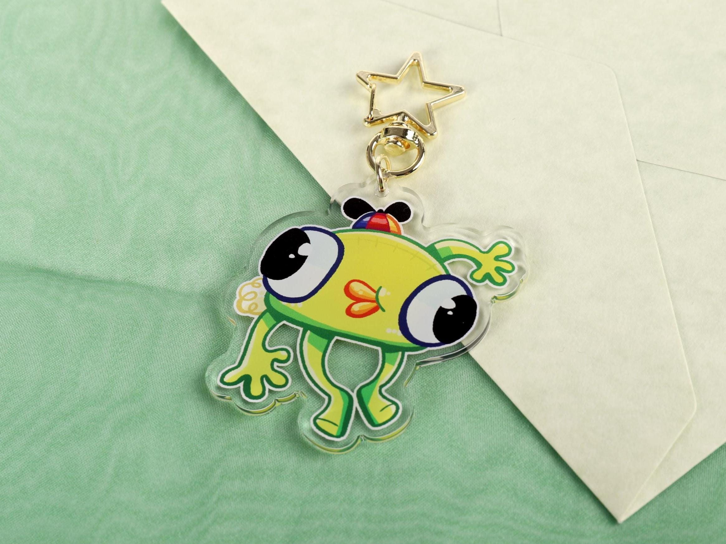 Pyhak Keychain Bing Bong Acrylic Keychain Charm - Peak Game - Indie Game - Funny Gift ...