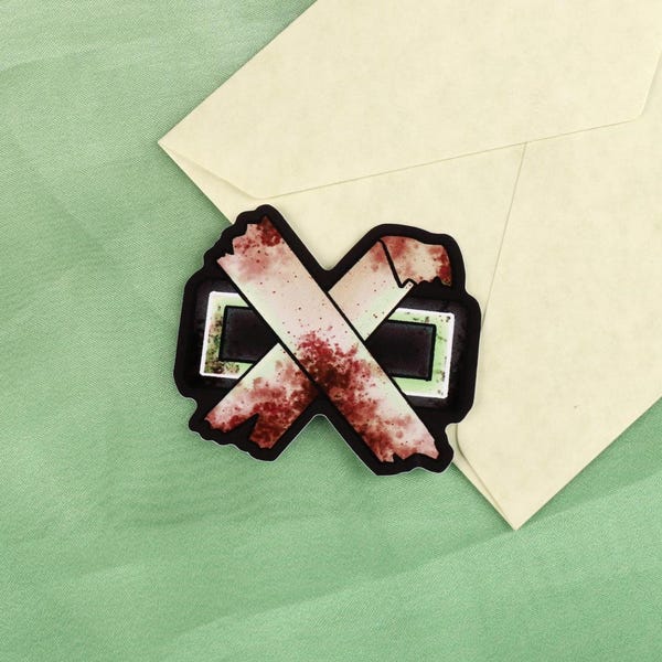 Iron Lung Camera Button Sticker - Indie Game, Markiplier, Simon the Convict, Submarine, Blood Ocean