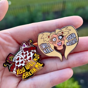 Set de pines esmaltados de Carl de Dungeon Crawler - Booktok - LitRPG - DCC - Samantha - Princesa Donut - Mongo - Libro de regalo - Audiolibro - Webtoon