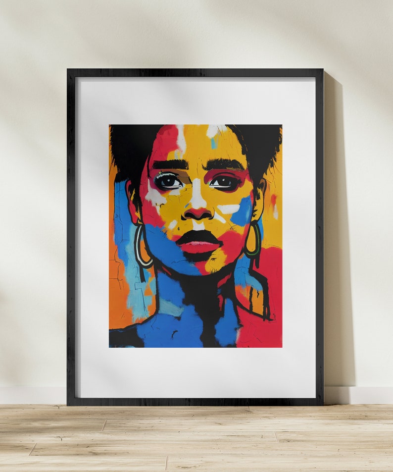 Zoe Kravitz Street Art Gallery Wall Print 8x10 16x20 She Etsy
