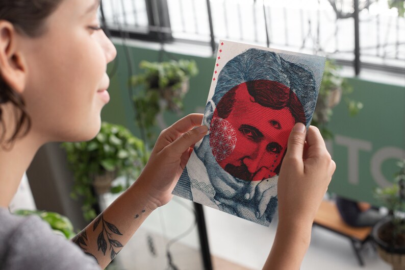 Third Eye Esoteric Nikola Tesla Art Print, Visionary Wall Art, Consciousness, Surreal, Spiritual Alchemist image 5