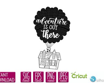 Adventure Is Out There Svg Etsy