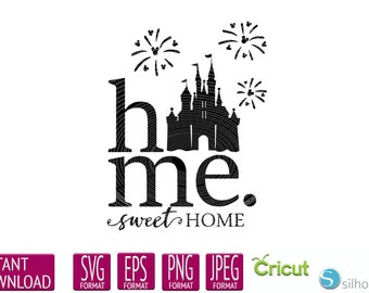 Download Free Disney Svg Disney Home Svg Disney Castle Svg Disney Etsy SVG Cut Files