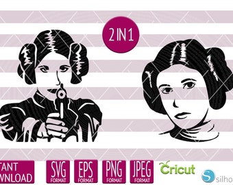 Free Free 80 Head Princess Leia Svg SVG PNG EPS DXF File