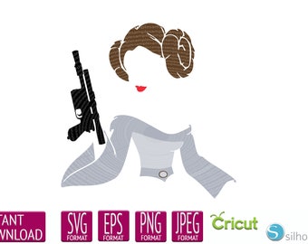 Download Princess Leia Svg Etsy