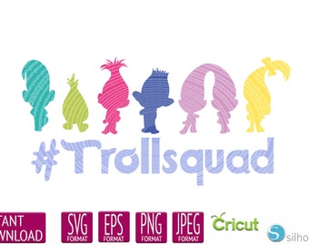 Trolls Svg Etsy