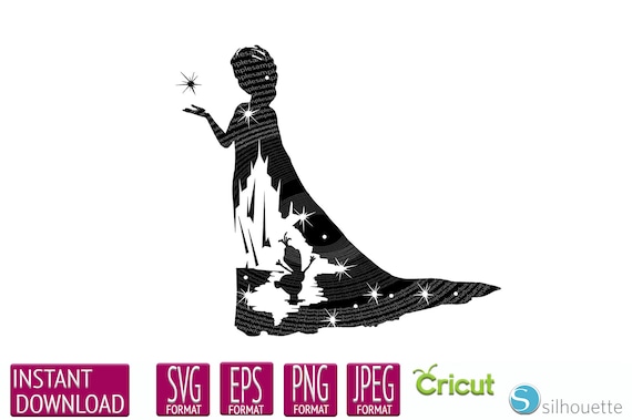 Download Frozen Svg Frozen Silhouette Svg Elsa Svg Olaf Svg Anna Etsy