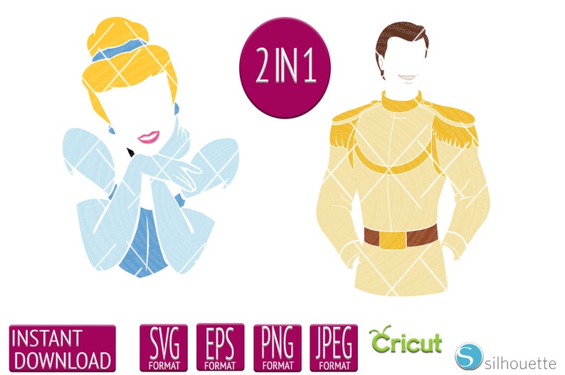 Download Disney SVG Cinderella SVG Fairy Godmother Disney svg file | Etsy