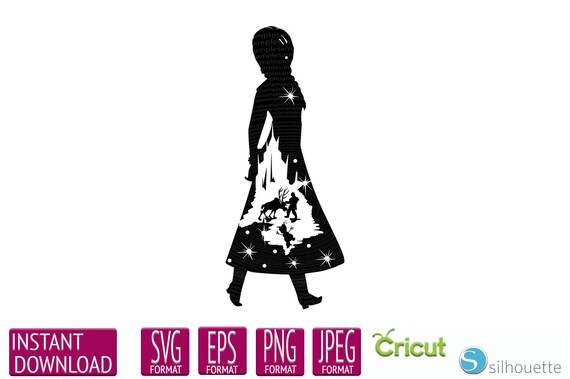 Download Frozen Svg Frozen Silhouette Svg Elsa Svg Olaf Svg Anna Etsy