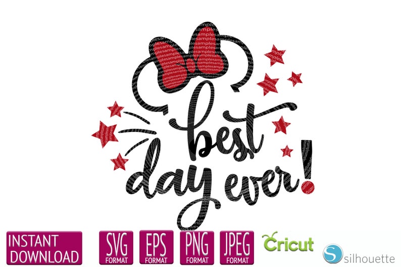 Best Day Ever SVG Disney SVG instant download for cricut image 0.