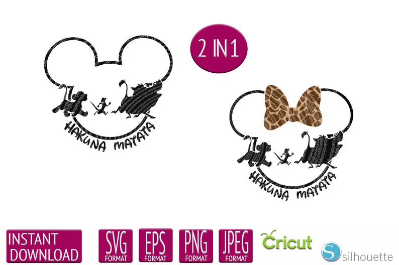 Download Disney Animal Kingdom SVG DXF Png Vector Cut File Cricut ...