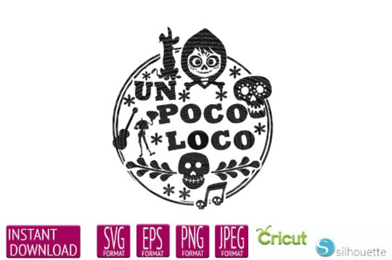 Download Coco Sugar Skulls BUNDLE SVG DXF Png Vector Cut File ...