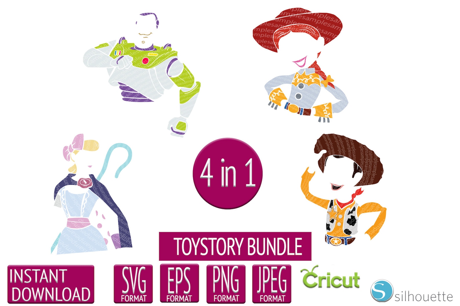 Toy Story SVG Bundle Dxf Png Svg Eps Jpg Woody SVG | Etsy