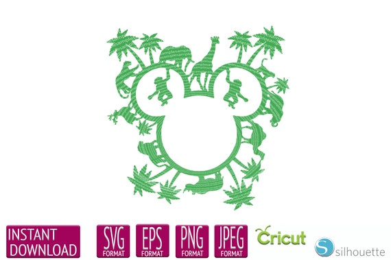 Download Disney Animal Kingdom Svg Dxf Png Vector Cut File Cricut Etsy