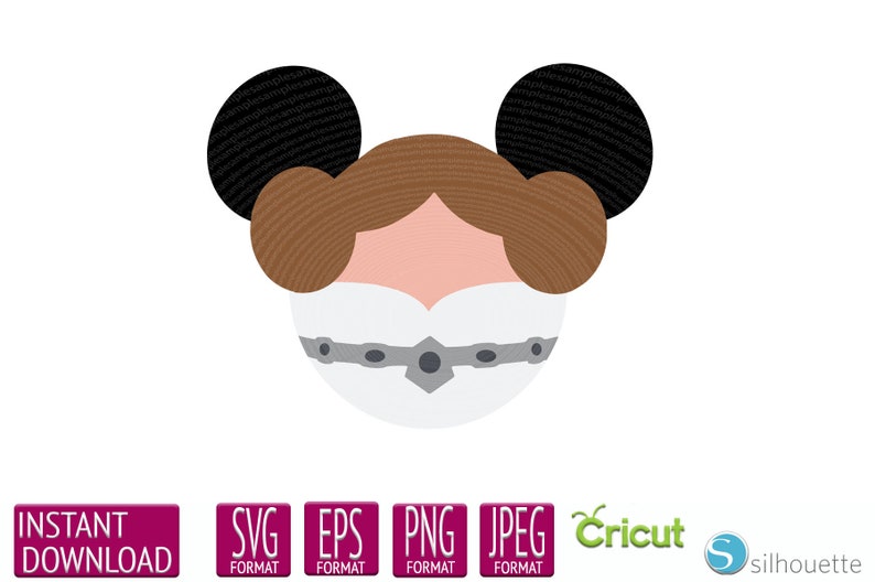 Free Free 101 Head Princess Leia Svg SVG PNG EPS DXF File