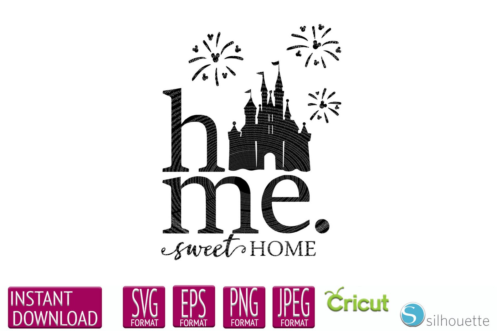 Disney SVG Disney home SVG Disney castle Svg Disney home | Etsy