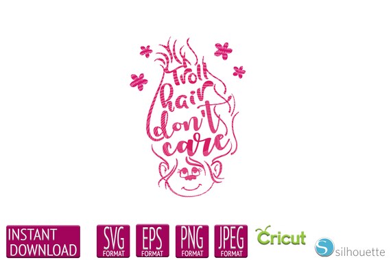 Download Trolls Svg Poppy Svg Branch Svg Cricut Explore Design Etsy