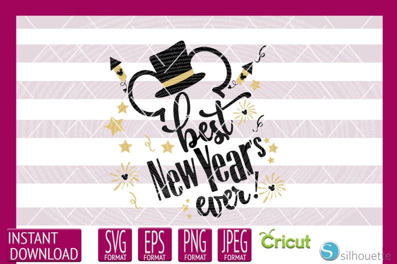Free Free 208 Disney New Year Svg SVG PNG EPS DXF File