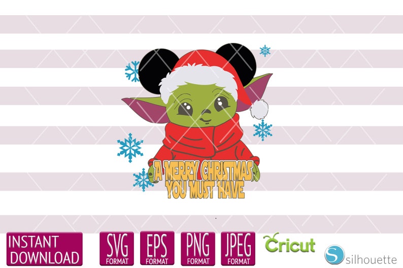 Download Baby Yoda SVG Printable Bundle Mandalorian Baby SVG Star ...