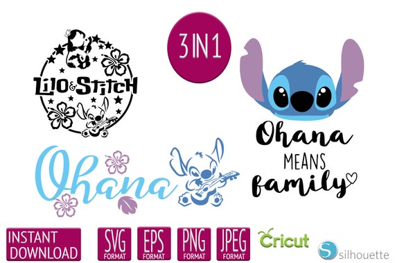 Download Lilo And Stitch Svg Bundle Disney Svg Lilo And Stitch Etsy PSD Mockup Templates