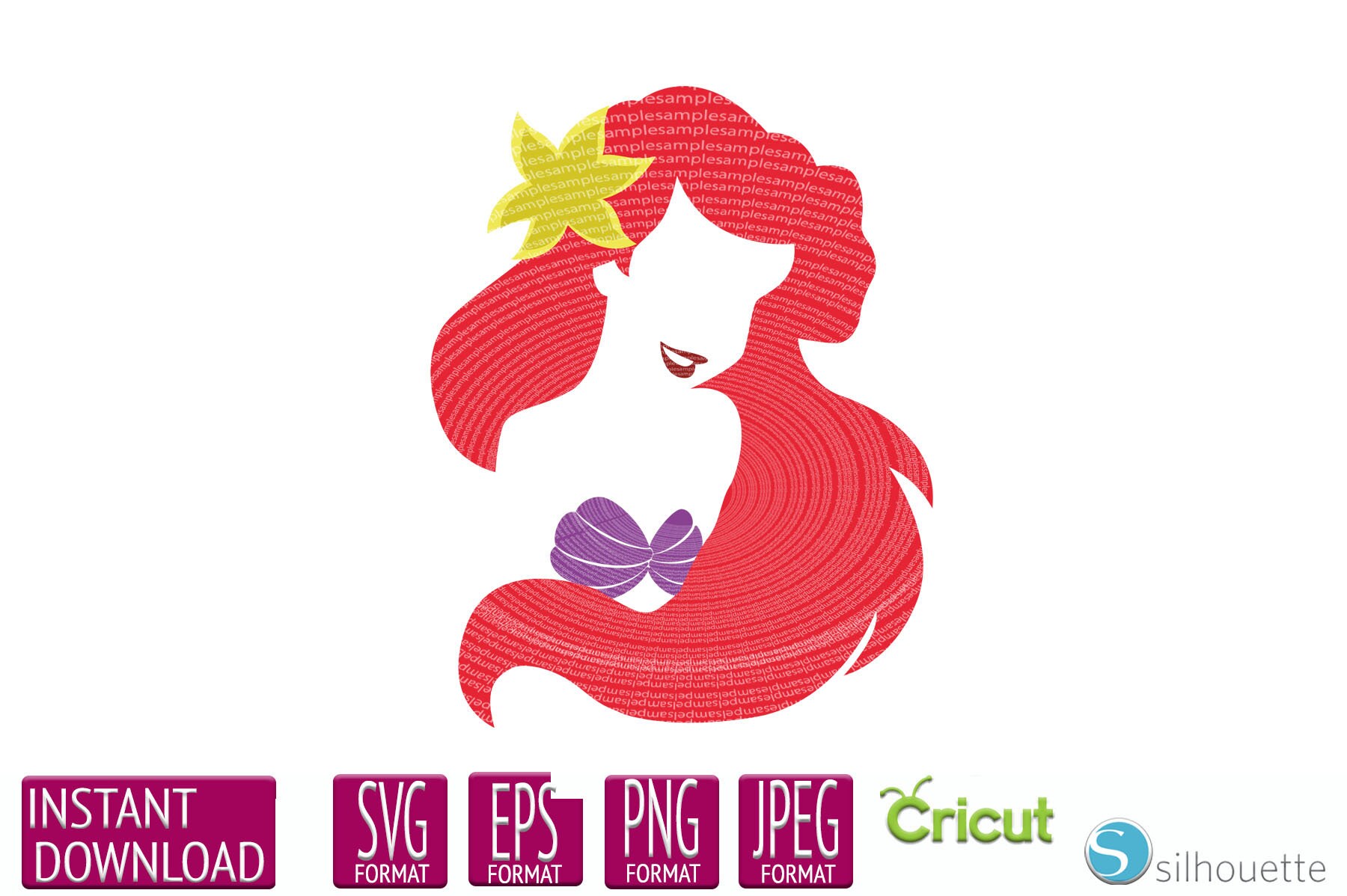 Download Ariel The Little Mermaid Disney Ariel Ariel The Little Mermaid Svg Ariel Silhouette Svg
