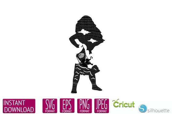 Download Moana Svg For Cricut Silhouette Moana Silhouette Moana Etsy