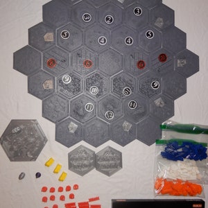 Pinta tu propio set de colonos de catan impresos en 3D