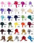 30MM Pull Bows (Packs Of 1, 2, 5 & 10) ShredAstic® Various Colours. Flowers, Gifts, hampers, balloons, sweet bouquets