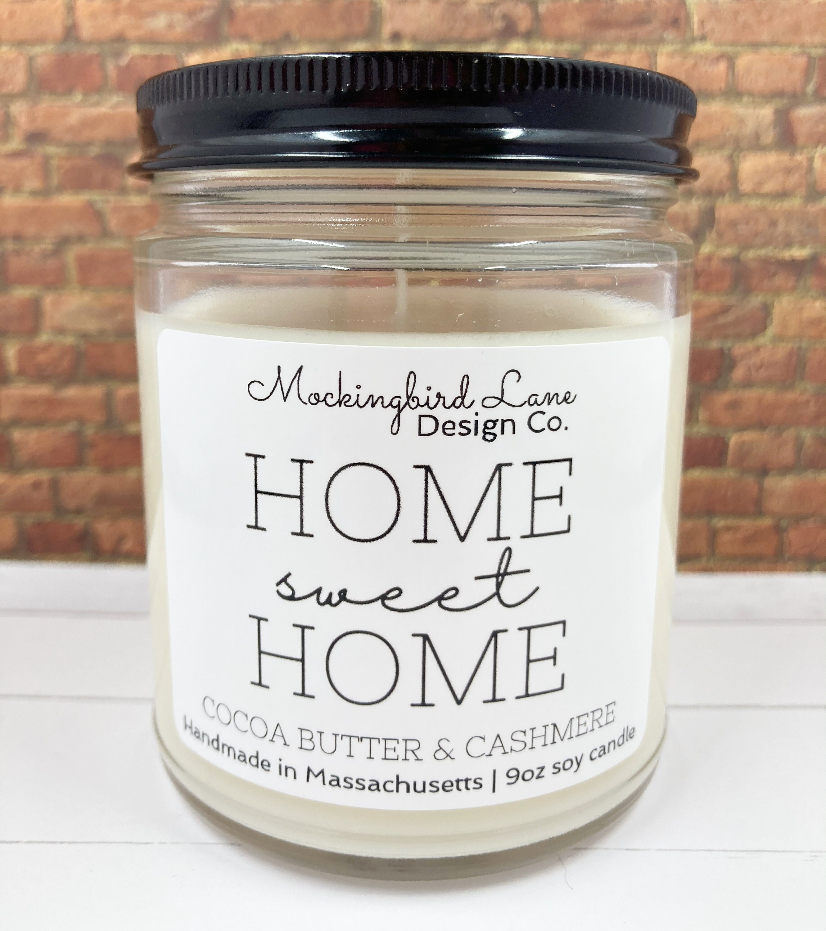 Home Sweet Home Candle Soy Candle Cashmere & Cocoa Butter Etsy